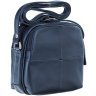 Синя жіноча сумка через плече з натуральної шкіри Visconti Holly 69074 - 12