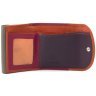 Разноцветный женский кошелек маленького размера из натуральной кожи с RFID - Visconti Zanzibar 69174 - 2