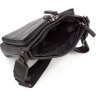 Шкіряна чоловіча сумка-планшет вертикального формату в чорному кольорі ST Leather (15477) - 6
