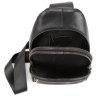 Мужская сумка рюкзак через плече из кожи Tavinchi 90775 Черная modnotak фото - 12