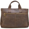Мужская сумка-портфель для ноутбука из натуральной коричневой кожи крейзи хорс TARWA (21742) - 7