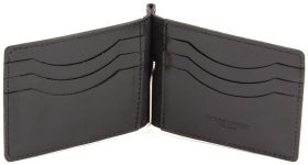 Мужской кожаный зажим ручной работы с монетницей ST Leather (16817)