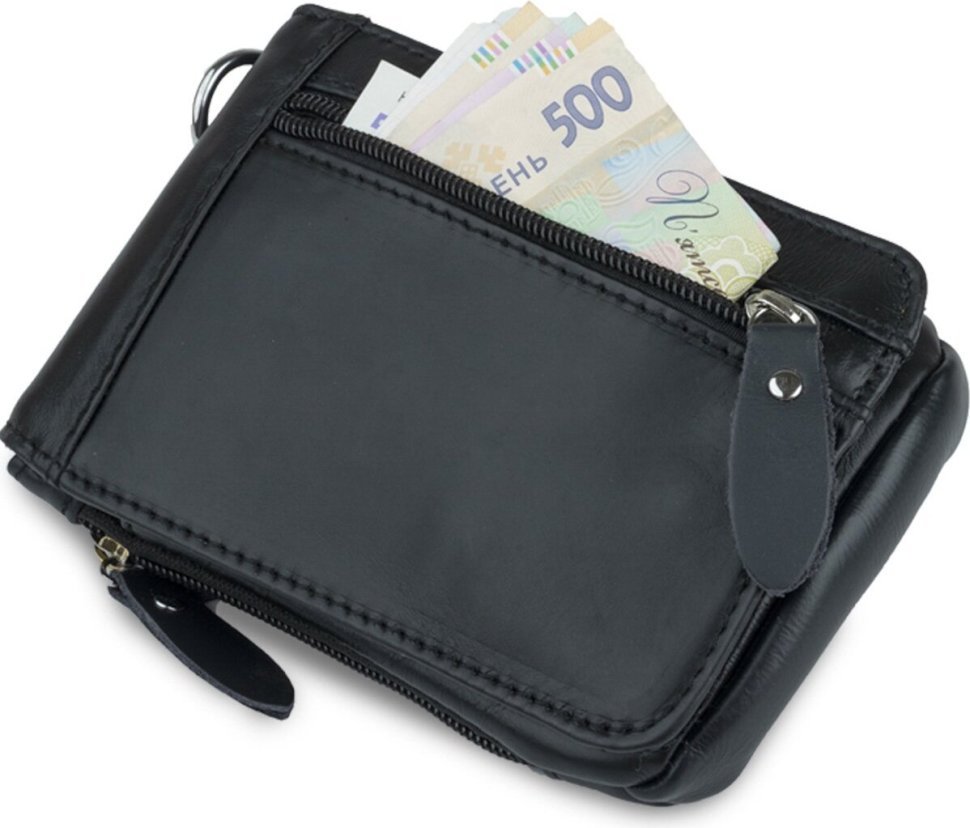 Шкіряна сумка клатч з можливістю носіння на поясі VINTAGE STYLE (14691) modnotak фото №4