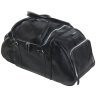 Шкіряна дорожня сумка у чорному кольорі Vip Collection 102675 modnotak фото - 3