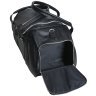 Шкіряна дорожня сумка у чорному кольорі Vip Collection 102675 modnotak фото - 5