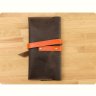 Жіночий тревел-кейс з вінтажній шкіри коричнево-оранжевого кольору BlankNote Voyager (12861) - 6
