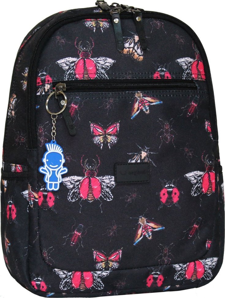 Жіночий рюкзак з текстилю з оригінальним принтом Bagland (53375) фото №1 Жіночий рюкзак з текстилю з оригінальним принтом Bagland (53375) modnotak фото №1