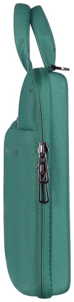 Женская компактная сумка на каждый день из полиэстера для ноутбука до 14" зеленого цвета Tucano Darkolor 103475 modnotak фото №5