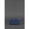 Плетеная женская сумка из винтажной кожи в черном цвете BlankNote Пазл S (12748) - 6