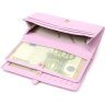 Рожевий жіночий гаманець великого розміру з натуральної шкіри Tony Bellucci (2421958) - 4