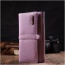 Рожевий жіночий гаманець великого розміру з натуральної шкіри Tony Bellucci (2421958) - 7
