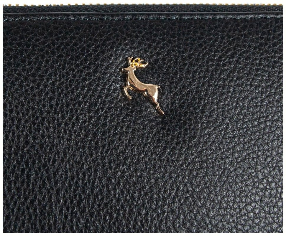 Вместительный женский кошелек из натуральной фактурной кожи с RFID-хащитой Ashwood J51 94175 черного цвета фото №6 Вместительный женский кошелек из натуральной фактурной кожи с RFID-хащитой Ashwood J51 94175 черного цвета modnotak фото №6