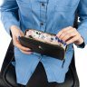Місткий жіночий гаманець з натуральної фактурної шкіри із RFID-захистом Ashwood J51 94175 чорного кольору фото №10 Місткий жіночий гаманець з натуральної фактурної шкіри із RFID-захистом Ashwood J51 94175 чорного кольору modnotak фото - 10