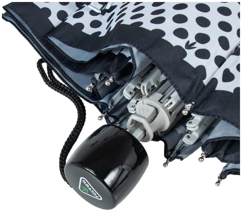 Женский складной зонт Fulton Minilite-2 L354 Love Heart Spot (механика, компактный, мультиколор, Великобритания) 94375 modnotak фото №11