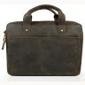 Винтажная коричневая мужская сумка для ноутбука из натуральной кожи Tiding Bag (21487) фото №3 Винтажная коричневая мужская сумка для ноутбука из натуральной кожи Tiding Bag (21487) modnotak фото - 3