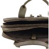 Винтажная сумка для ноутбука коричневая Tiding Bag D4-012R - 5