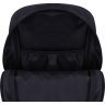 Черный рюкзак из текстиля с принтом Bagland (55575) - 4