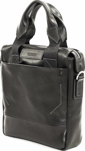 Стильная мужская сумка планшет из гладкой кожи с ручками VATTO (12016) - 2