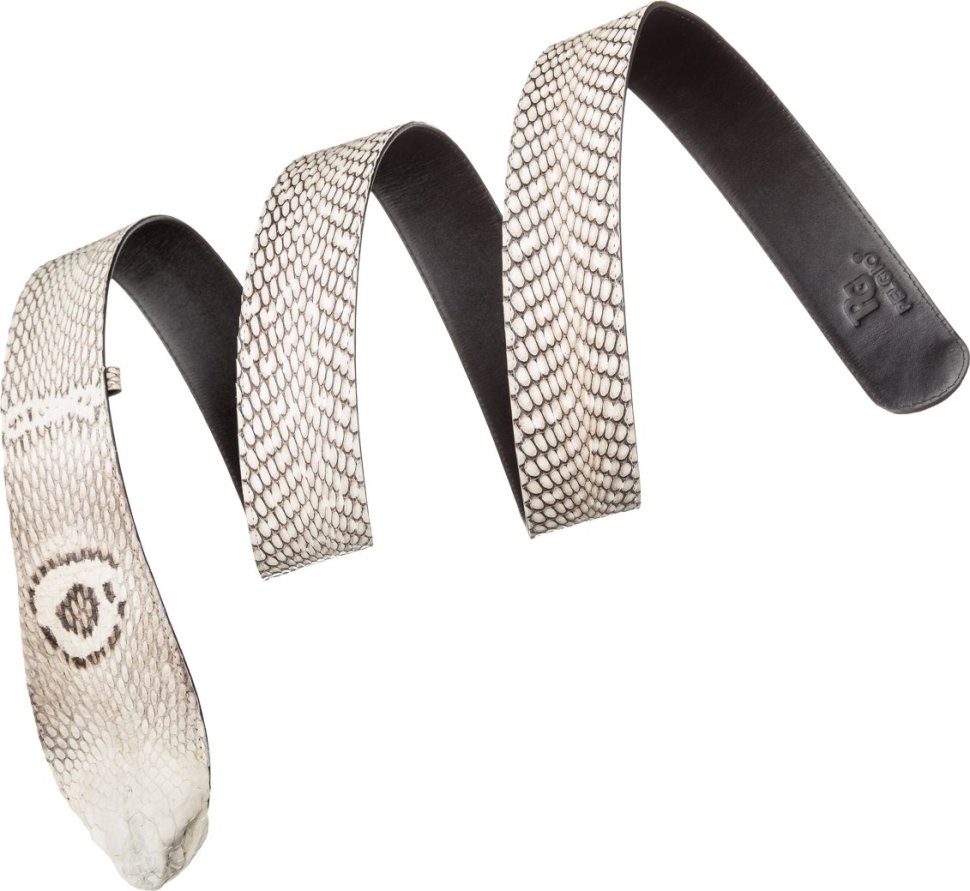 Мужской ремень автомат из натуральной кожи кобры белого цвета SNAKE LEATHER (024-18199) фото №3 Мужской ремень автомат из натуральной кожи кобры белого цвета SNAKE LEATHER (024-18199) modnotak фото №3