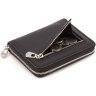 Чорний жіночий гаманець із натуральної шкіри на блискавці ST Leather 1767275 - 5