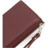 Великий жіночий гаманець із натуральної шкіри бордового кольору ST Leather 1767475 - 5