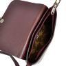 Бордовая женская сумка из фактурной кожи высокого качества Desisan (3122-339) - 4
