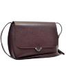 Бордовая женская сумка из фактурной кожи высокого качества Desisan (3122-339) - 5