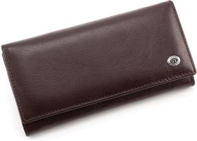 Шкіряний жіночий гаманець середнього розміру ST Leather (16539)