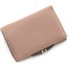 Шкіряний жіночий гаманець пудрового кольору з монетницею Marco Coverna 68675 - 4
