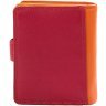 Компактный женский кошелек оранжево-розового цвета из натуральной кожи Visconti Bali 69275 - 11