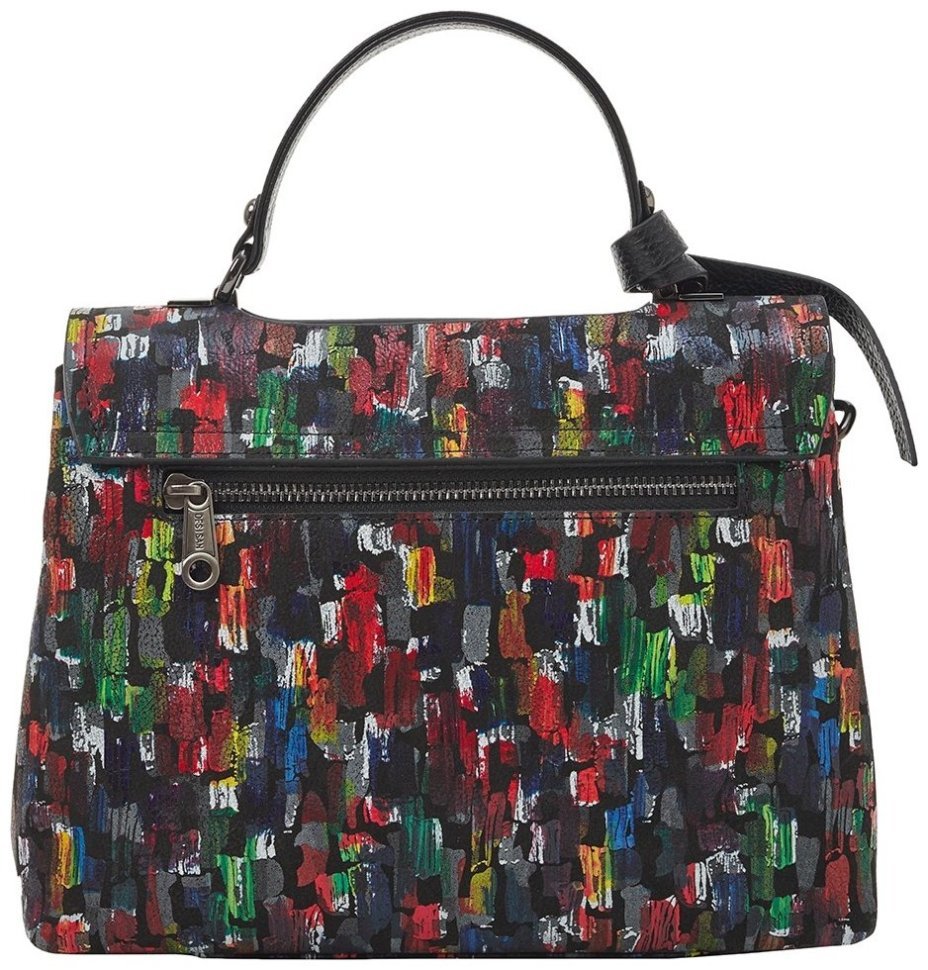 Разноцветная кожаная женская сумка Desisan 81476 modnotak фото №4