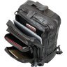Кожаный мужской рюкзак трансформер на два отделения VINTAGE STYLE (14149) - 8