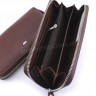 Фирменный кожаный женский кошелек на молнии ST Leather Accessories (17054) - 2