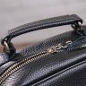 Мужская кожаная сумка-барсетка маленького размера в черном цвете SHVIGEL (00875) - 8