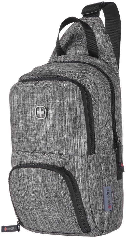 Рюкзак-слінг, Wenger Console Cross Body Bag, сірий modnotak фото №1