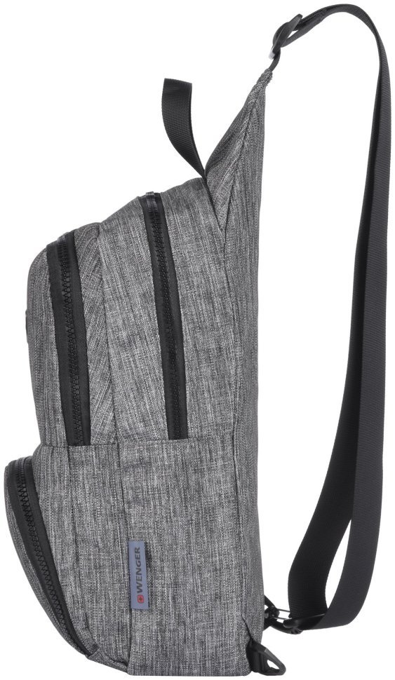 Рюкзак-слінг, Wenger Console Cross Body Bag, сірий modnotak фото №4