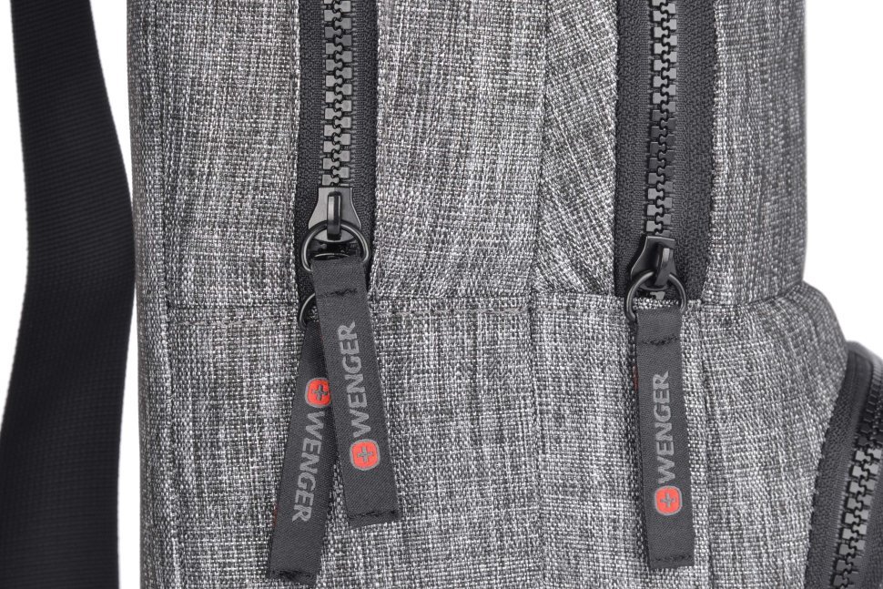 Рюкзак-слінг, Wenger Console Cross Body Bag, сірий modnotak фото №11