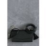 Маленькая наплечная сумка черного цвета из натуральной кожи BlankNote Элис (12633) - 4