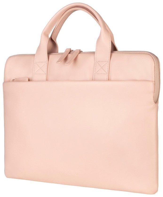 Яркий чехол для ноутбука из нейлона розового цвета Tucano Isotta с плечевыи ремнем 103576 modnotak фото №2