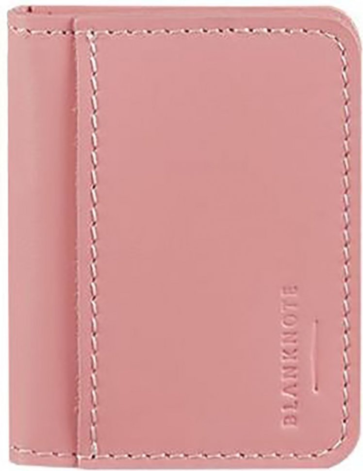 Рожева обкладинка для водійських прав з натуральної шкіри BlankNote (12222)