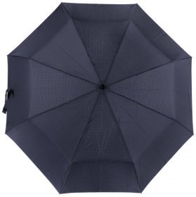 Зонт мужской Fulton G868 Hackney-2 Gingham (механика, синий в мелкую клетку) 93876