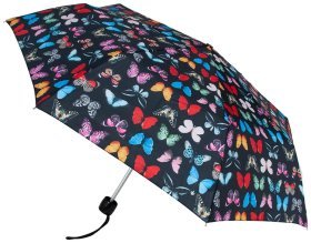Зонт женский складной Fulton L354-041659 Minilite-2 Butterfly (механика, компактный, мультиколор, Великобритания) 94376