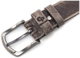 Винтажный ремень из натуральной кожи Grande Pelle (40356)