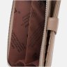 Женский вместительный кожаный кошелек бежевого цвета с монетницей Horse Imperial 65076 - 6