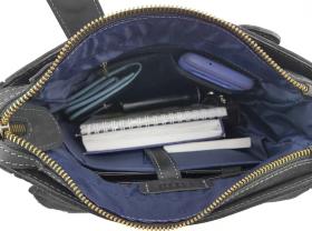 Наплічна чоловіча сумка планшет з вінтажній шкіри Крейзі VATTO (11818) - 2