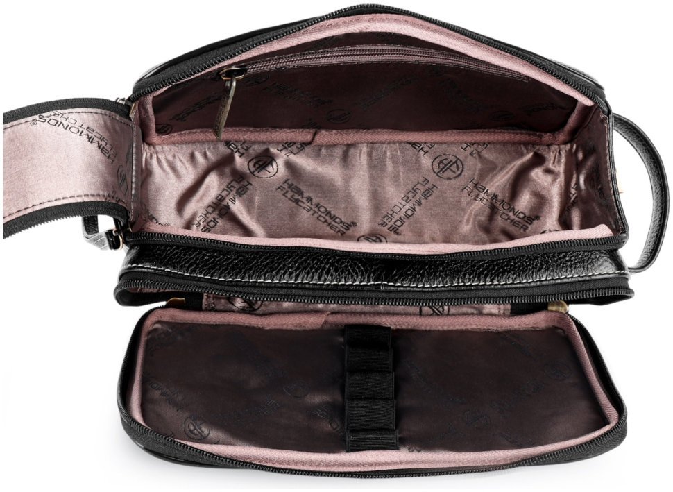 Стильный несессер на 2 отделения Hammonds Flycatcher TC4002 черного цвета 107976 modnotak фото №3