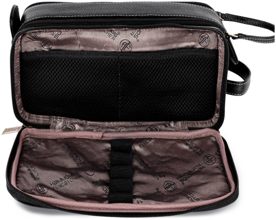 Стильный несессер на 2 отделения Hammonds Flycatcher TC4002 черного цвета 107976 modnotak фото №4