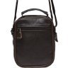 Чоловіча шкіряна сумка-барсетка в темно-коричневому кольорі Keizer (22079) - 3