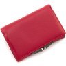 Невеликий жіночий гаманець із наутральної шкіри червоного кольору з монетницею Marco Coverna 68676 - 4