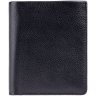 Маленький гаманець із натуральної шкіри чорного кольору з RFID - Visconti Saber 68976 - 1